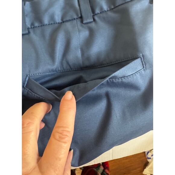Brooks Brothers Men's Tech Performance Pants Blue W36 L32 - Picture 6 of 10